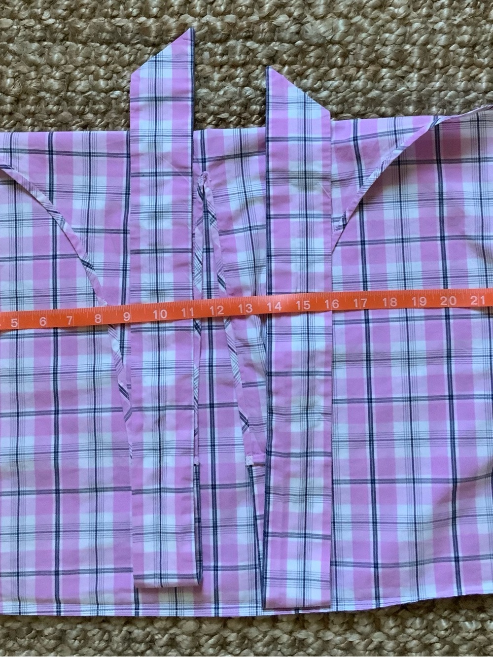 J.Crew Pink Plaid Halter Top XXL - Picture 5 of 6